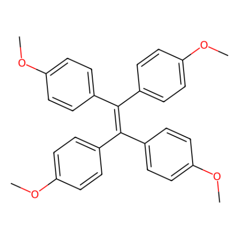 aladdin 阿拉丁 M164503 1,1,2,2-四(4-甲氧基苯基)乙烯 10019-24-6 ≥98%(HPLC)