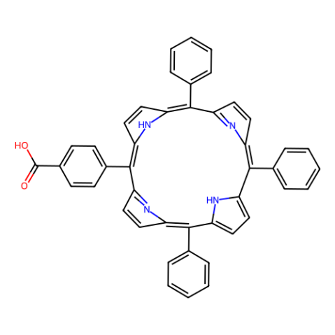 aladdin 阿拉丁 C153236 5-(4-羧苯基)-10,15,2-三苯基卟啉 95051-10-8 >98.0%(HPLC)