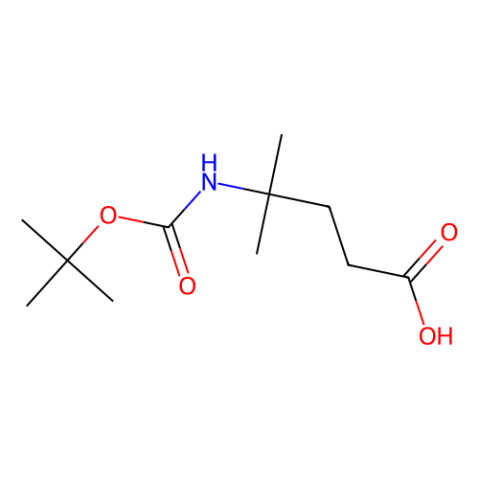 aladdin 阿拉丁 B345232 Boc-4-氨基-4-甲基戊酸 1249372-40-4 97%