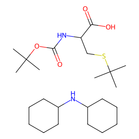 aladdin 阿拉丁 B356827 Boc-S-叔丁基-L-半胱氨酸二环己基铵盐 60143-30-8 98%