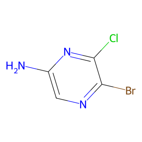 aladdin 阿拉丁 B135308 2-氨基-5-溴-6-氯吡嗪 173253-42-4 97%