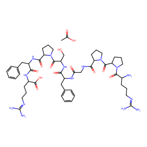 aladdin 阿拉丁 A304378 缓激肽乙酸盐 6846-03-3 ≥98%(HPLC)