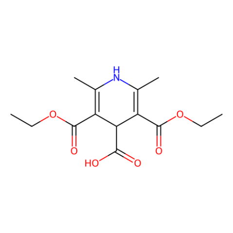 aladdin 阿拉丁 B587913 3,5-二(乙氧羰基)-2,6-二甲基-1,4-二氢吡啶-4-羧酸 19350-66-4 97%