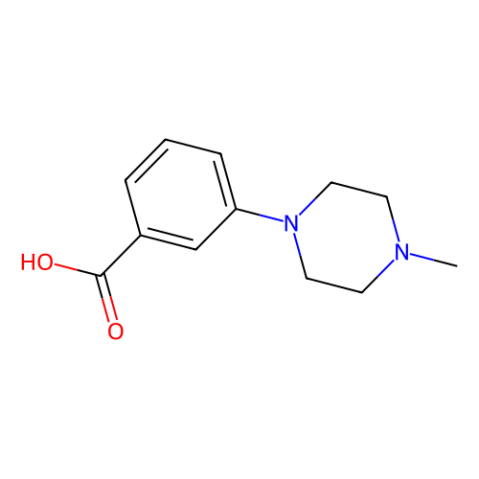 aladdin 阿拉丁 M588132 3-(4-甲基-1-哌嗪)苯甲酸 215309-01-6 95%