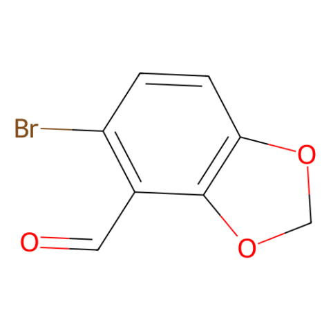 aladdin 阿拉丁 B468192 5-溴-1,3-苯并二氧杂环戊二烯-4-甲醛 72744-54-8 96%