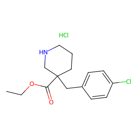 aladdin 阿拉丁 C346985 3-(4-氯苄基)哌啶-3-乙基羧酸盐酸盐 176524-12-2 97%
