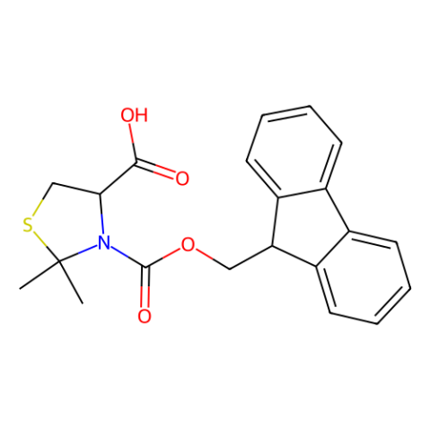 aladdin 阿拉丁 R405737 (R)-3-[(9H-芴-9-基甲氧基)羰基]-2,2-二甲基噻唑烷-4-甲酸 873842-06-9 98%