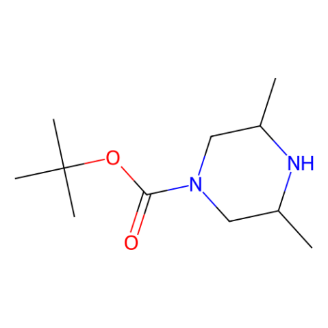 aladdin 阿拉丁 B482605 顺式-3,5-二甲基哌嗪-1-羧酸叔丁酯 129779-30-2 97%