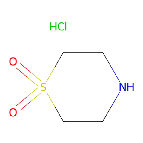 aladdin 阿拉丁 T176894 硫代吗啉-1,1-二氧化物盐酸盐 59801-62-6 97%