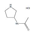 aladdin 阿拉丁 N501091 N-(3-吡咯烷基)乙酰胺盐酸盐 1274919-31-1 95%