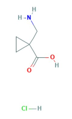 aladdin 阿拉丁 A483335 1-(氨基甲基)环丙烷甲酸盐酸盐 1421601-23-1 95%
