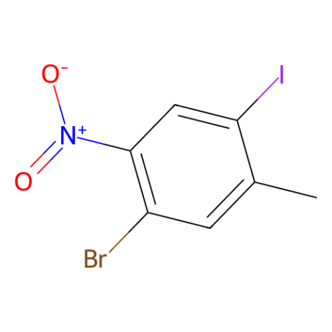 aladdin 阿拉丁 B578586 1-溴-4-碘-5-甲基-2-硝基苯 1160573-63-6 97%