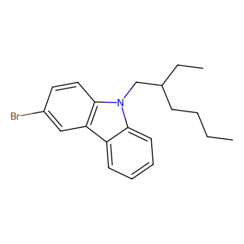 aladdin 阿拉丁 B405307 3-溴-9-(2-乙基己基)-9H-咔唑 628336-85-6 ≥98.0%