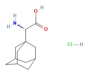 aladdin 阿拉丁 S586174 (S)-2-(金刚烷-1-基)-2-氨基乙酸盐酸盐 102502-64-7 95%