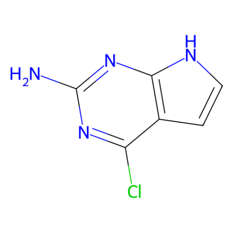 aladdin 阿拉丁 B301415 2-氨基-4-氯吡咯并[2,3-D]嘧啶 84955-31-7 95%