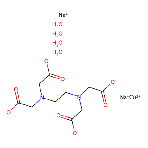 aladdin 阿拉丁 C154121 乙二胺四乙酸二钠铜 水合物 39208-15-6 98%