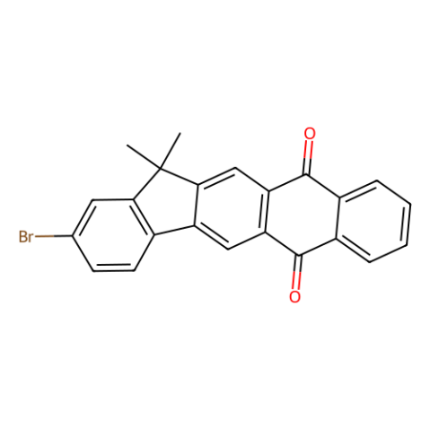 aladdin 阿拉丁 B398326 2-溴-13,13-二甲基-6H-茚并[1,2-b]蒽-6,11(13H)-二酮 1196107-73-9 99%