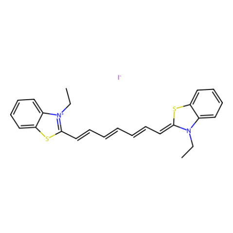 aladdin 阿拉丁 D131480 3,3'-二乙基硫代三碳菁碘化物 3071-70-3 97%