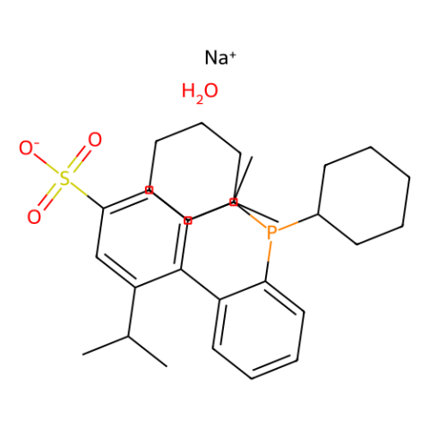 aladdin 阿拉丁 D281979 2'-二环己基膦基-2,6-二-异丙基-4-磺酸根-1,1'-联苯钠盐水合物(Xphos-SO3Na) 870245-84-4 97%