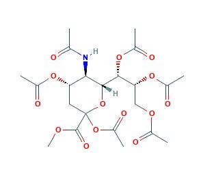 aladdin 阿拉丁 P292480 2,4,7,8,9-五-O-乙酰基-N-乙酰神经氨酸甲酯 73208-82-9 ≥97%