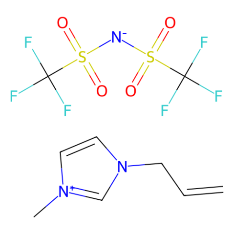 aladdin 阿拉丁 A304296 1-烯丙基-3-甲基咪唑双（三氟甲烷磺酰）亚胺盐 655249-87-9 98%