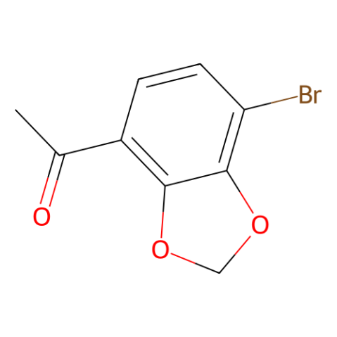 aladdin 阿拉丁 B587858 1-(7-溴苯并[d][1,3]二氧戊环-4-基)乙酮 1892297-27-6 98%