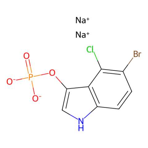 aladdin 阿拉丁 B165498 5-溴-4-氯-3-吲哚磷酸 二钠盐 102185-33-1 98% (HPLC)