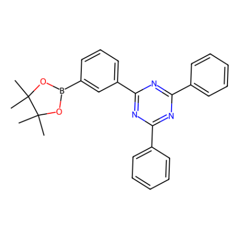 aladdin 阿拉丁 D399755 2,4-二苯基-6- [3-（4,4,5,5-四甲基-1,3,2-二氧杂硼烷-2-基）苯基] -1,3,5-三嗪 1269508-31-7 99%