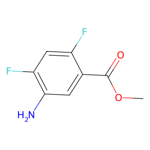 aladdin 阿拉丁 M180604 5-氨基-2,4-二氟苯甲酸甲酯 125568-73-2 98%