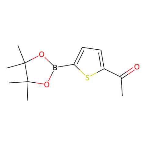 aladdin 阿拉丁 T590802 1-(5-(4,4,5,5-四甲基-1,3,2-二氧硼杂环戊烷-2-基)噻吩-2-基)乙酮 942070-32-8 98+%