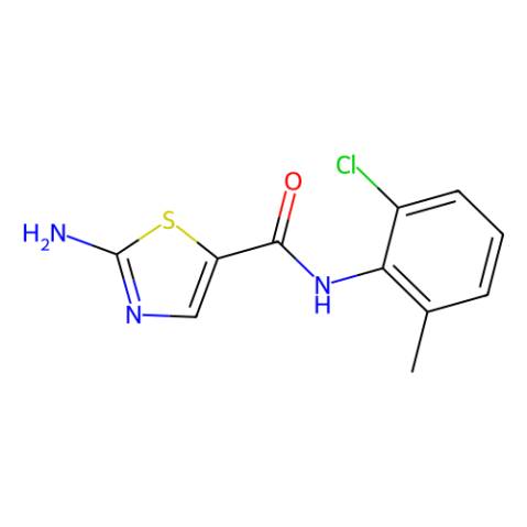aladdin 阿拉丁 A151199 2-氨基-N-(2-氯-6-甲基苯基)噻唑-5-甲酰胺 302964-24-5 >98.0%