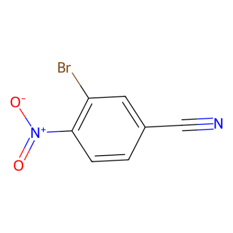 aladdin 阿拉丁 B586157 3-溴-4-硝基苯甲腈 102000-73-7 96%
