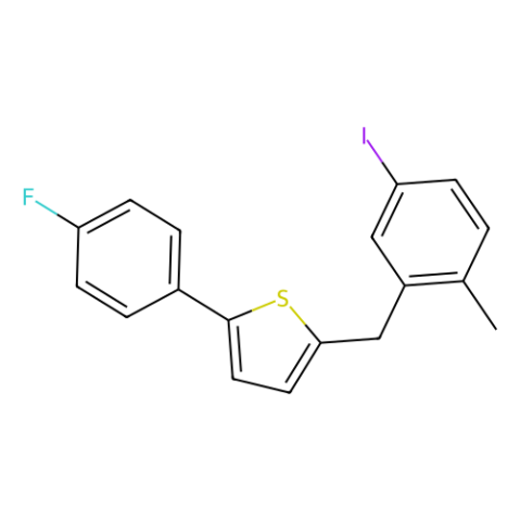 aladdin 阿拉丁 F195688 2-(4-氟苯基)-5-[(5-碘-2-甲基苯基)甲基]噻吩 898566-17-1 98%