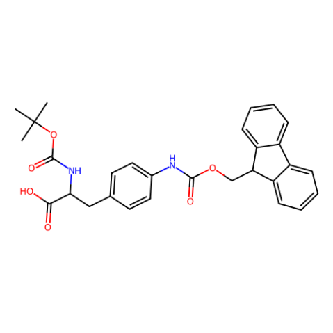 aladdin 阿拉丁 B191530 Boc-D-4-(9-芴甲氧羰基氨基)苯丙氨酸 173054-11-0 97%