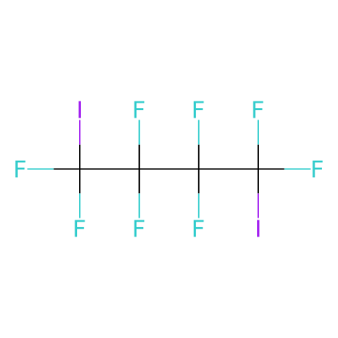 aladdin 阿拉丁 O159935 八氟-1,4-二碘丁烷 375-50-8 98.0%,含稳定剂铜屑