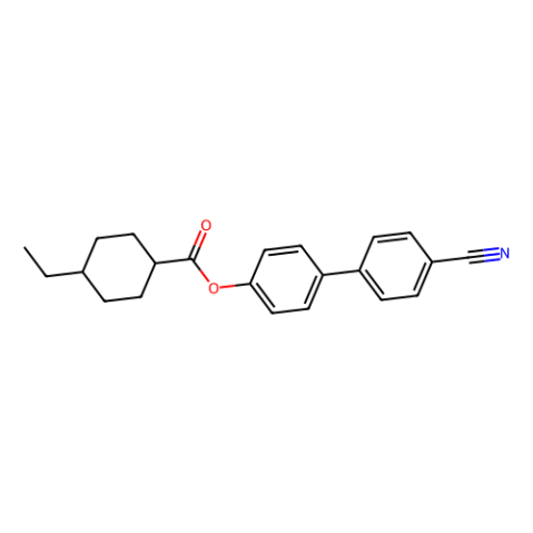 aladdin 阿拉丁 T134410 反式-4-乙基环己烷甲酸4'-氰基[1,1'-联苯]-4-酯  67284-56-4 97%