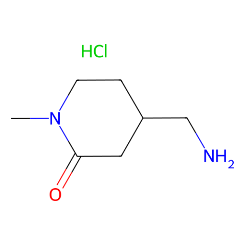 aladdin 阿拉丁 A174747 4-(氨基甲基)-1-甲基哌啶-2-酮盐酸盐 1630907-14-0 97%