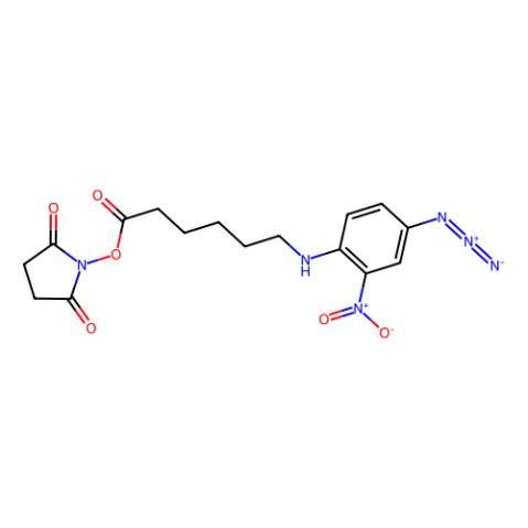 aladdin 阿拉丁 A333284 6-（4-叠氮基-2-硝基苯基氨基）己酸N-羟基琥珀酰亚胺酯 64309-05-3 98%
