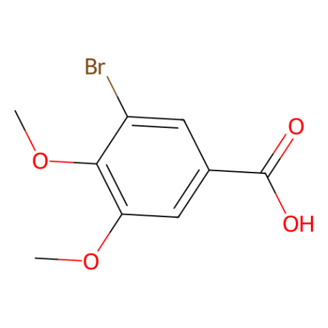 aladdin 阿拉丁 B405216 3-溴-4,5-二甲氧基苯甲酸 20731-48-0 98%