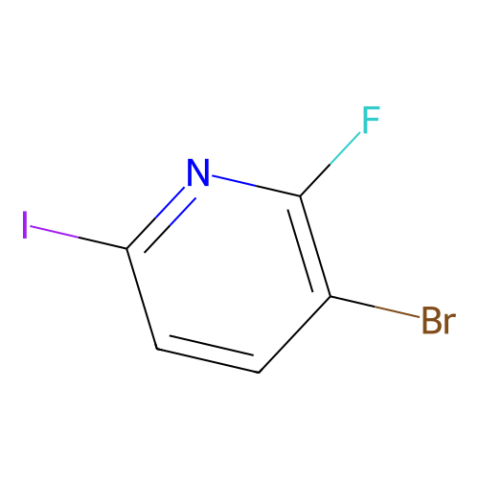 aladdin 阿拉丁 B586840 3-溴-2-氟-6-碘吡啶 1260665-99-3 97%