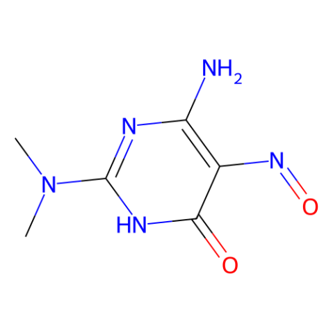 aladdin 阿拉丁 D137341 2-二甲基氨基-4-羟基-5-亚硝基-6-氨基嘧啶 70700-44-6 98%