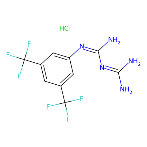 aladdin 阿拉丁 D169899 1-[3,5-二-(三氟甲基)苯基]双胍 盐酸盐 36068-40-3 96%