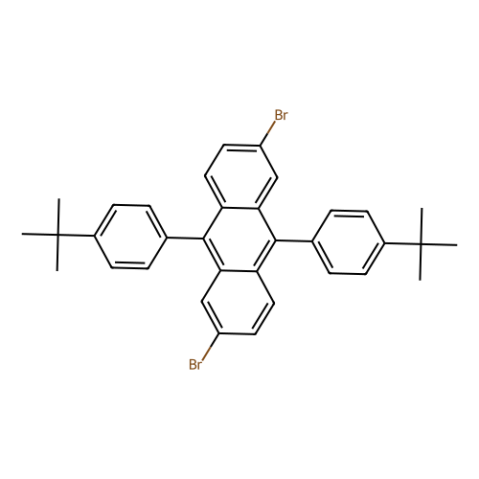 aladdin 阿拉丁 D404168 2,6-二溴-9,10-双(4-叔丁基苯基)蒽 1187763-68-3 >99.0%(HPLC)