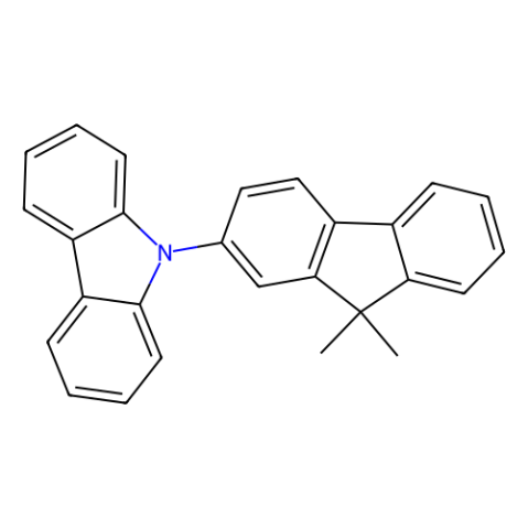 aladdin 阿拉丁 D404177 9-(9,9-二甲基芴-2-基)-9H-咔唑 866100-16-5 >98.0%(HPLC)(N)