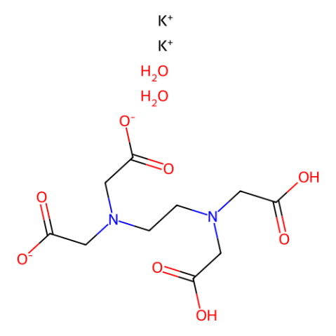 aladdin 阿拉丁 E432404 乙二胺四乙酸二钾盐二水合物 25102-12-9 用于合成