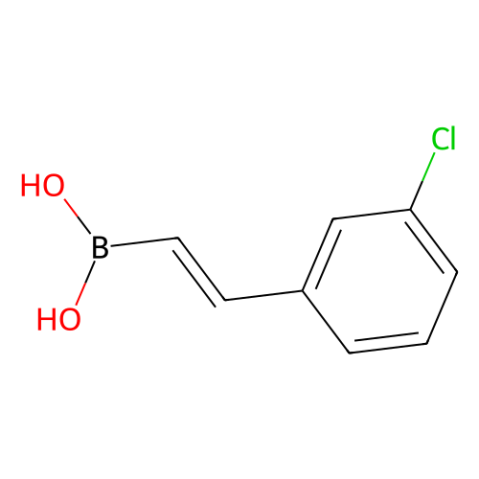 aladdin 阿拉丁 E586824 (E)-(3-氯苯乙烯基)硼酸（含不等量酸酐） 1258237-13-6 97%