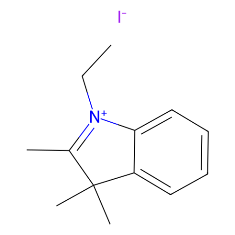 aladdin 阿拉丁 E587170 1-乙基-2,3,3-三甲基-3H-吲哚-1-鎓碘化物 14134-81-7 97%