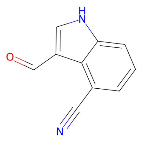 aladdin 阿拉丁 F589383 3-甲酰基-1H-吲哚-4-甲腈 53269-35-5 98%