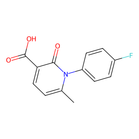 aladdin 阿拉丁 F590570 1-(4-氟苯基)-6-甲基-2-氧代-1,2-二氢吡啶-3-羧酸 888721-65-1 97%