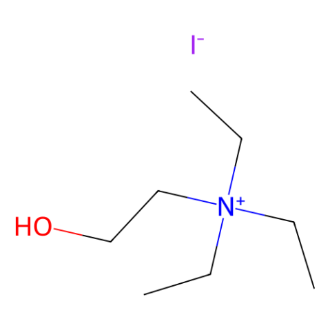 aladdin 阿拉丁 H157036 (2-羟乙基)三乙基碘化铵 5957-17-5 98%